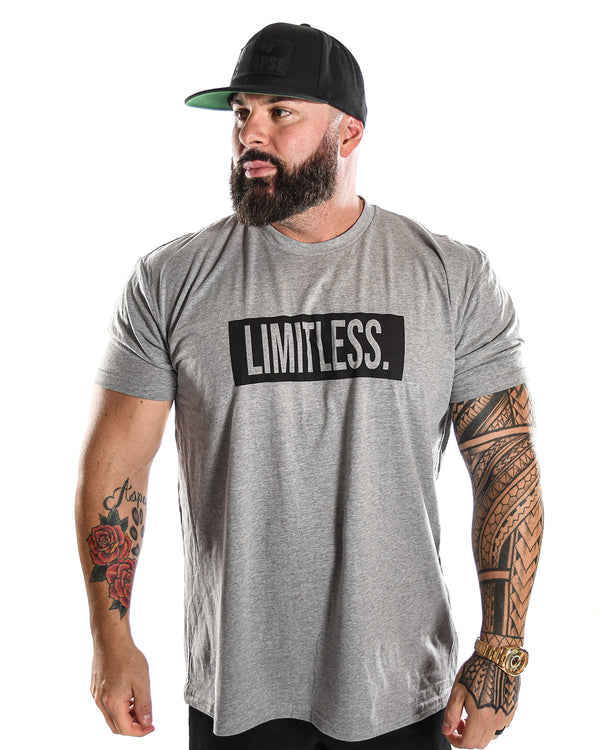 "Limitless" T-shirt- Grey