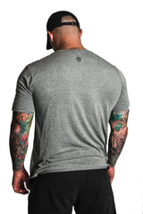Scoop Neck T-shirt- Grey