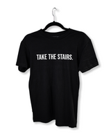"Take the Stairs" T-Shirt - Black