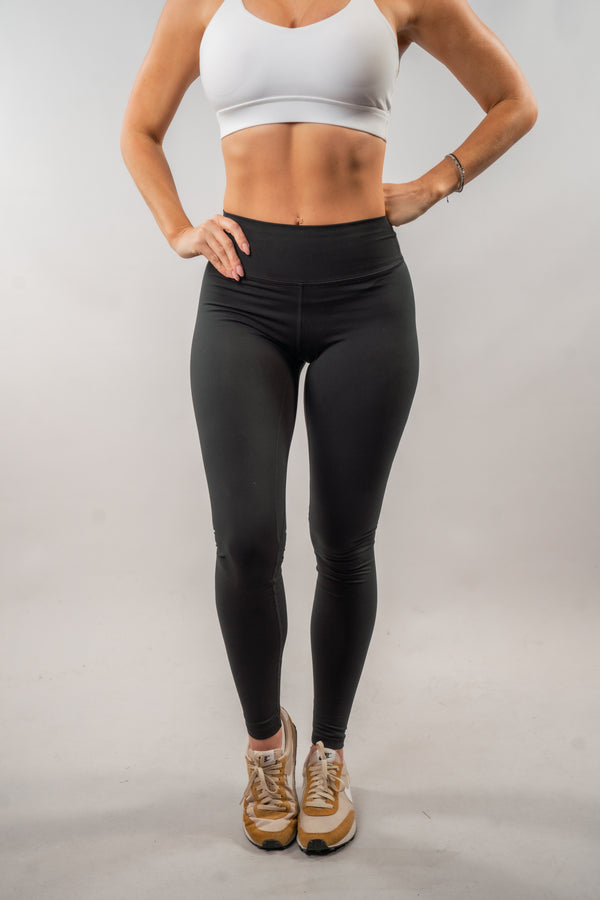 Snapklik.com : HeyNuts Essential High Waisted Yoga Leggings For Tall Women,  Buttery Soft Full Length Workout Pants 28 Everglade Green XL