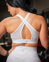 Vent Sports Bra - Abstract Pastel